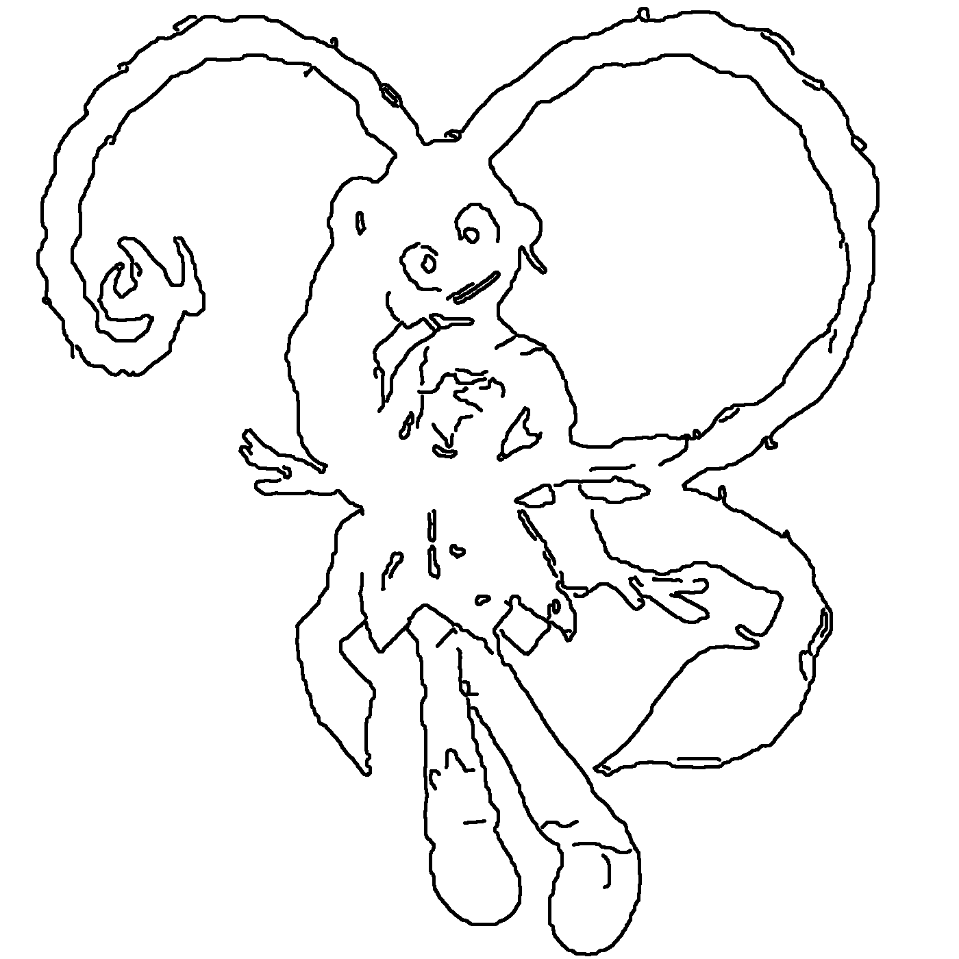 Portrait Sheet Lily Lovebraids coloring page